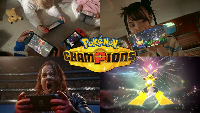 Pokémon Champions chega ao Nintendo Switch em abril e mais tarde no ano em dispositivos móveis